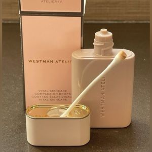 Westman Atelier Vital Skincare Complexion Drops Color IV, Lightly used